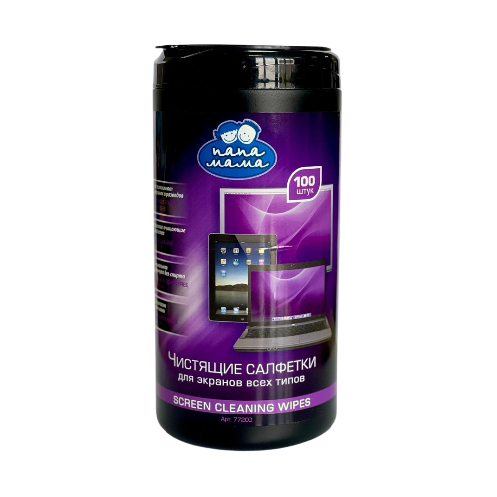 Чистящие салфетки для экранов 