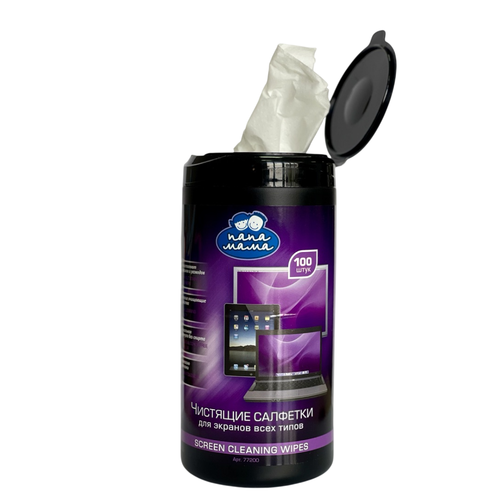 Чистящие салфетки для экранов 