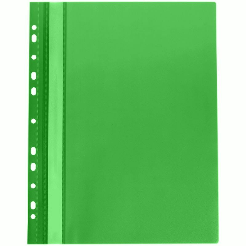 Папка-скоросшиватель с перфорацией 