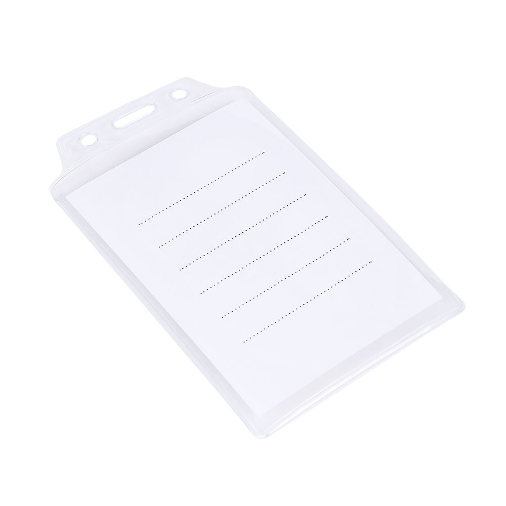 Бейдж-карман, 92x59 мм, прозрачный