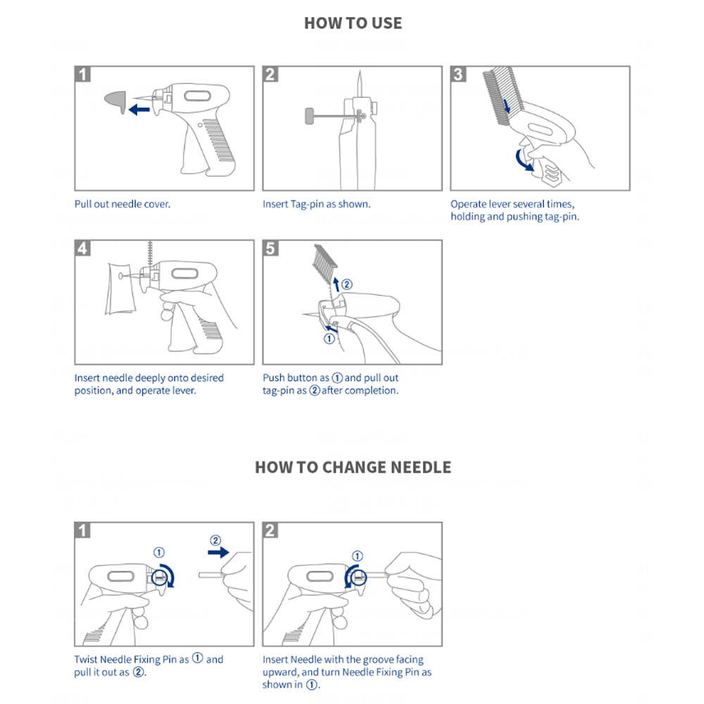 Пистолет-маркиратор игловой 